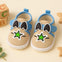 Brown Baby Soft Bottom Walking Sneakers Toddler Rubber Sole Cartoon Character First Walkers Infant Shoes SH7167D